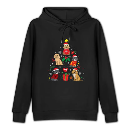 Cockapoo Christmas Ornament Tree Hoodie anime clothing autumn jacket men autumn mens designer clothes new in hoodies