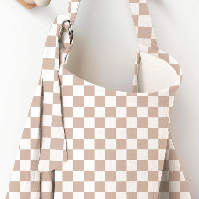 Soft Nursing Cover Muslin Breastfeeding Cover Portable 100% Cotton Breathable Baby Stroller Blanket Car Seat Cover 71*95cm