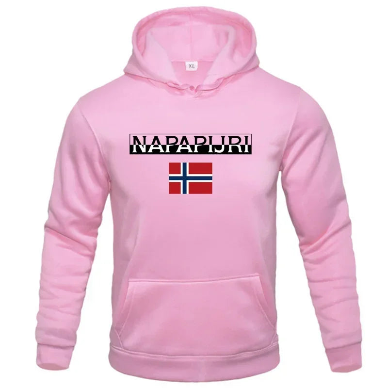 New Men's Fashion Brand Printed Hoodie Sportswear Multi functional Sports and Leisure Loose Hoodie Fashionable and Comfortable