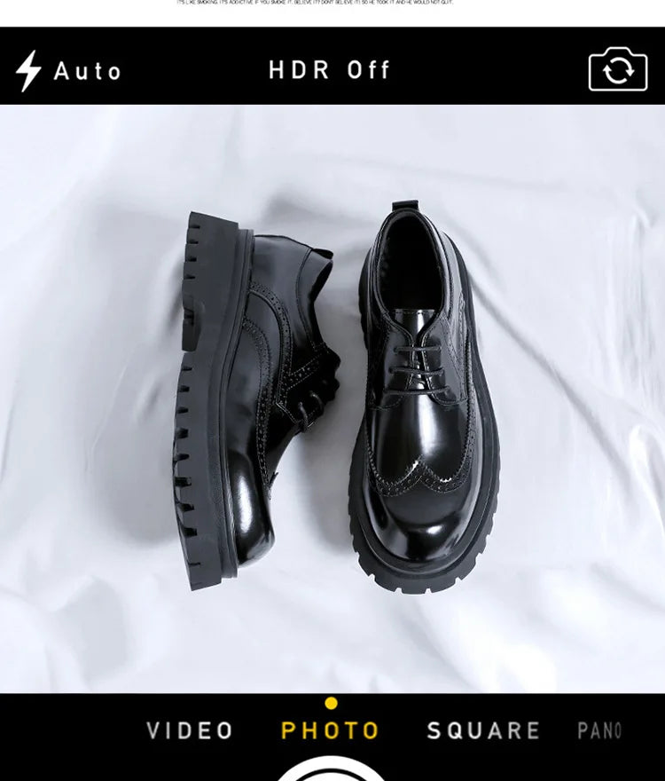 Brand Man Shoes Formal Green Glossy Leather Shoes for Men Lace Up Oxfords for Male Wedding Party Office Business Casual Shoe Men