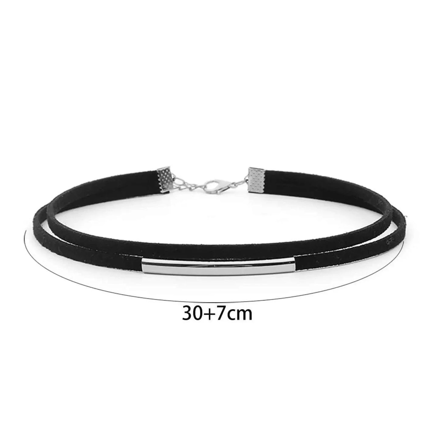 Fashion Sexy Punk Gothic Black Velvet Choker Necklaces Simple Vintage Clavicle Neck Chain Women Girls Party Jewelry Accessories