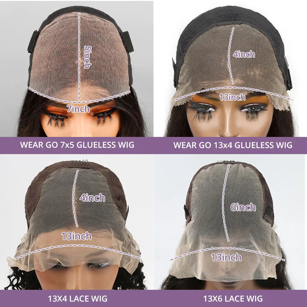 Kinky Straight Bob Wig Glueless 100% Human Raw Hair Tissage Wig HD Transparent Lace Closure Yaki Short Wig Perruques Vietnamese