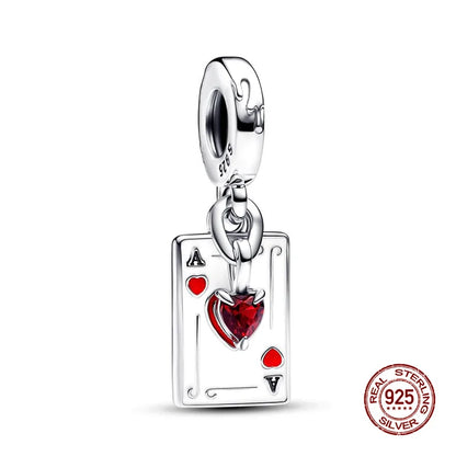 Charms 925 Silver Disney Series-Witch Charms Beads Fits 3mm Original Bracelet Necklace Womens DIY Fine Jewelry Gift Hot Sale