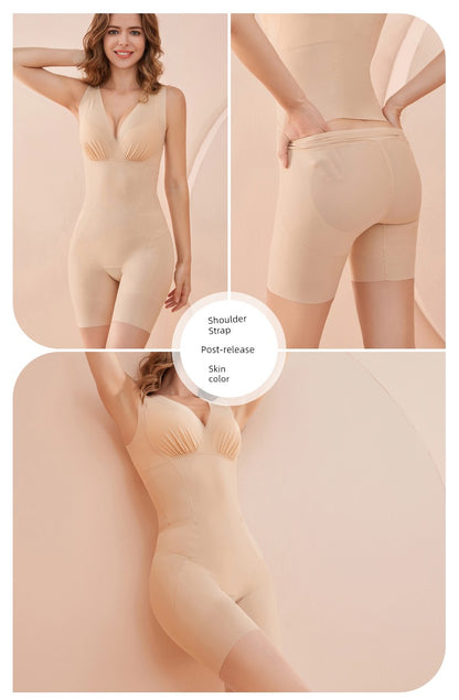 Postpartum Belly Contraction Waist Girdling Hip Lifting Seamless Summer Corset