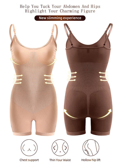 Women Bodysuit Shapewear Tummy Control Full Body Shaper Slimming Sheath Butt Lifter Push Up Thigh Slimmer Abdomen Shapers Corset