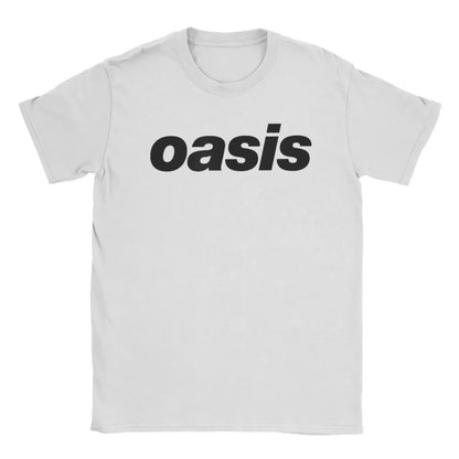 O-Oasis Rock Band T-Shirts for Men Women British Music Albums Vintage Tees Crew Neck Short Sleeve T Shirt Clothing Tops
