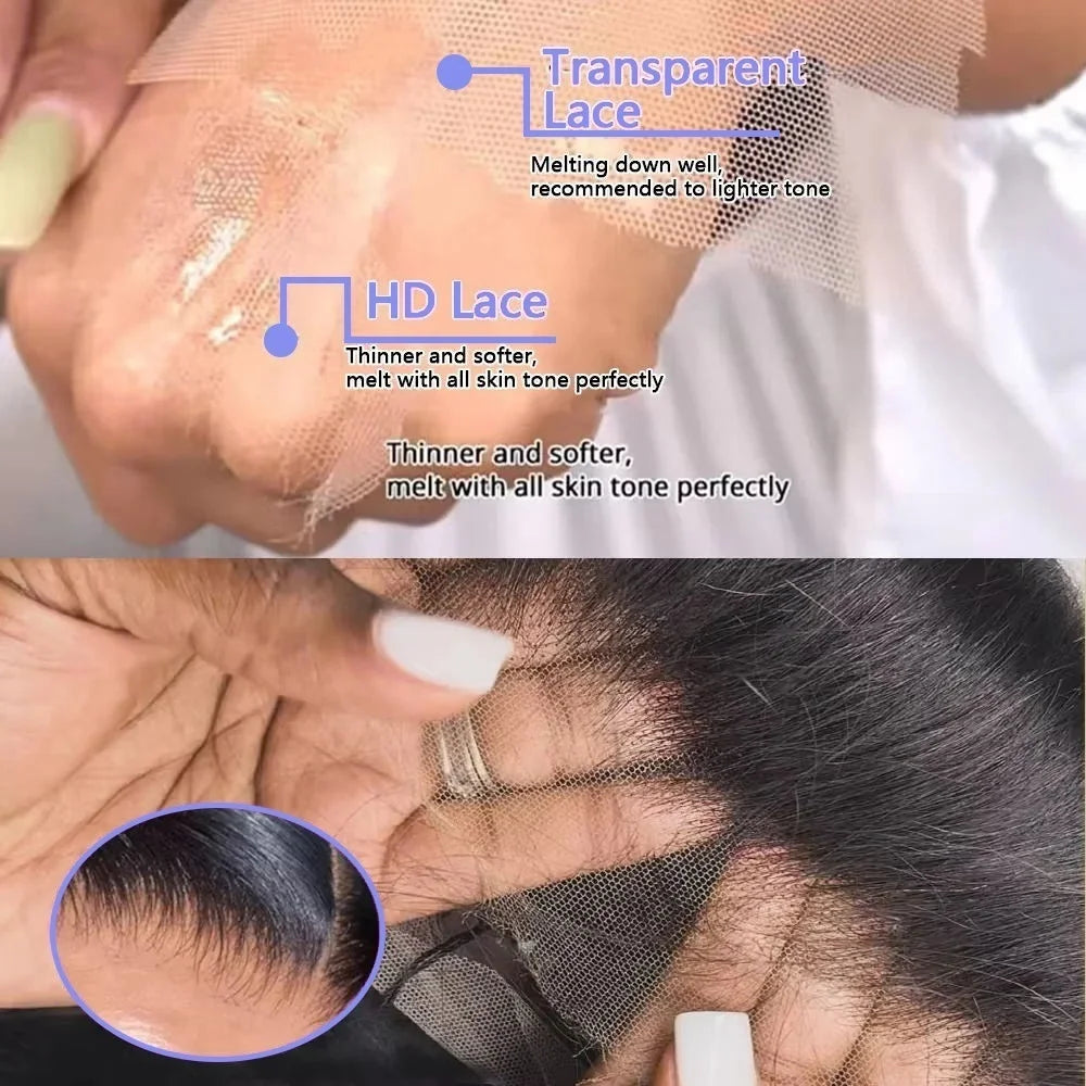 Bob Wig Body Wave 13x4 HD Lace Front Short Human Hair Wigs 4x4 Closure Lace Frontal Human Hair Brazilian Bob Wigs For Women