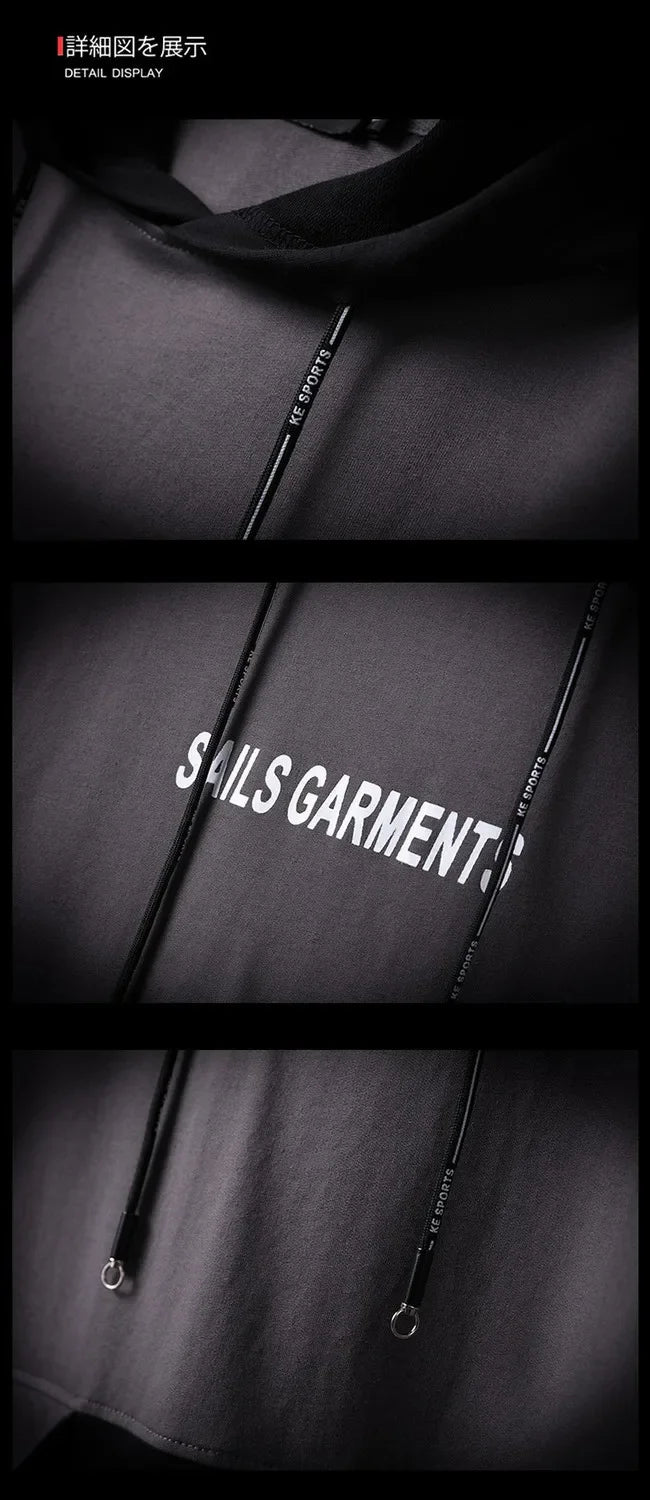 Pants Sets Print Sports Suits Jogging Clothes for Men Hoodie Tracksuit Alphabet Male T Shirt Sweatpants Top Basic Regular Fit S