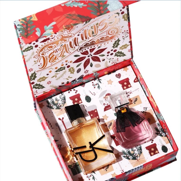 3*30ML Set of Floral Scented Perfume for Women Men Scent Lasting Fragrance Pheromone Eau De Parfum High Quality Gift Box