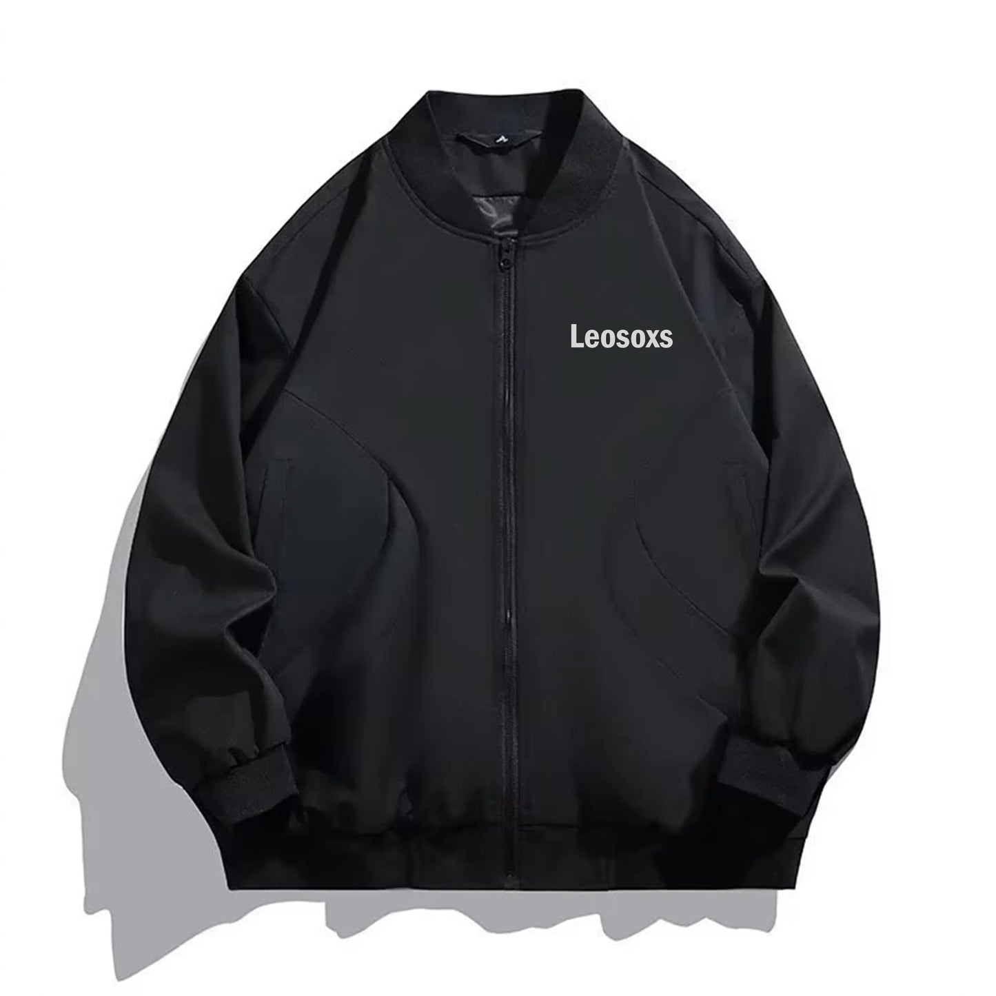 2025 autumn new men's pilot jacket fashion casual light solid color baseball uniform sportswear jacket, DIY LOGO S-4XL