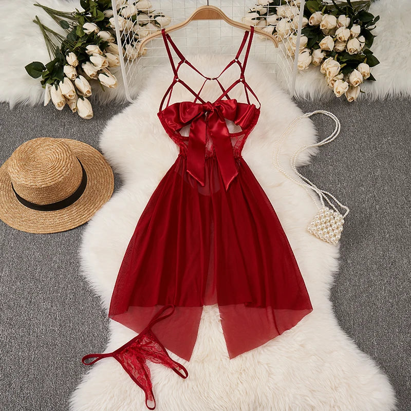 Japanese Kimono V-neck Printed Flower Bow Waist Shaping Cardigan Dress Women Clothing Loose Long Sleeve Vintage Sexy Lace-up New