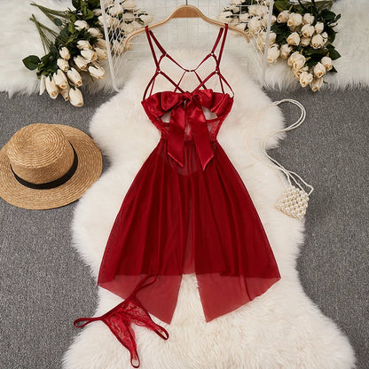 Japanese Kimono V-neck Printed Flower Bow Waist Shaping Cardigan Dress Women Clothing Loose Long Sleeve Vintage Sexy Lace-up New