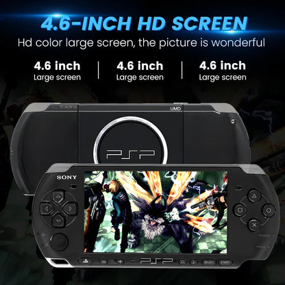 PlayStation PSP3000 Game Console (PSP-3006) PlayStation Handheld GBA Arcade Game Console+(Free Games) No UMD function