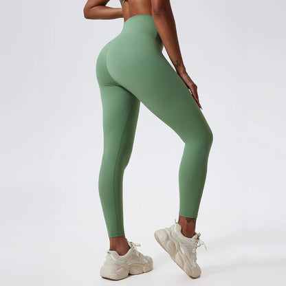High Waist Sport Legging High Waist Gym Pants Women Running Workout Leggings Women's Gym Leggings Tights Stretch Yoga Clothing