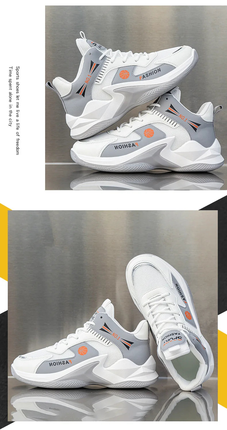 2026 Basketball Shoes For Man Sneakers Classic Retro Male Gym Training Sports Cushioning Shoes Men's Breathable Non-Slip Shoes