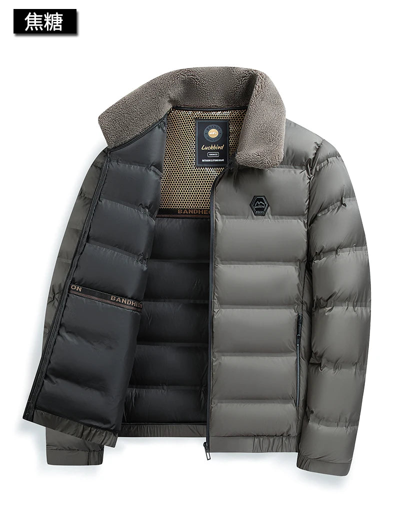 Top Grade Graphene Warmth Technology Men's New Winter Parka Jacket Windbreaker Diamond Quilted Bubble Puffer Coats