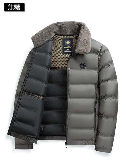 Top Grade Graphene Warmth Technology Men's New Winter Parka Jacket Windbreaker Diamond Quilted Bubble Puffer Coats