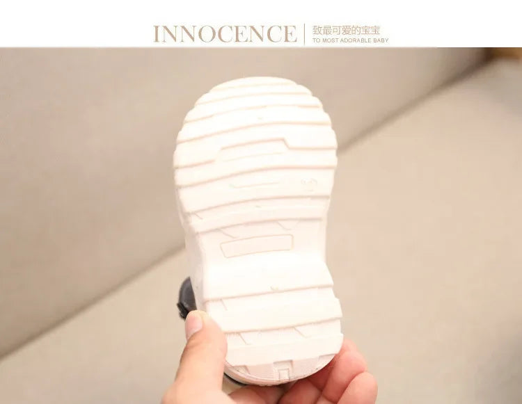 2021 Children Warm Boots Winter New Boys Plus Thicken Velvet Cotton Shoes Girls Waterproof Short Boots Baby Cotton Boots