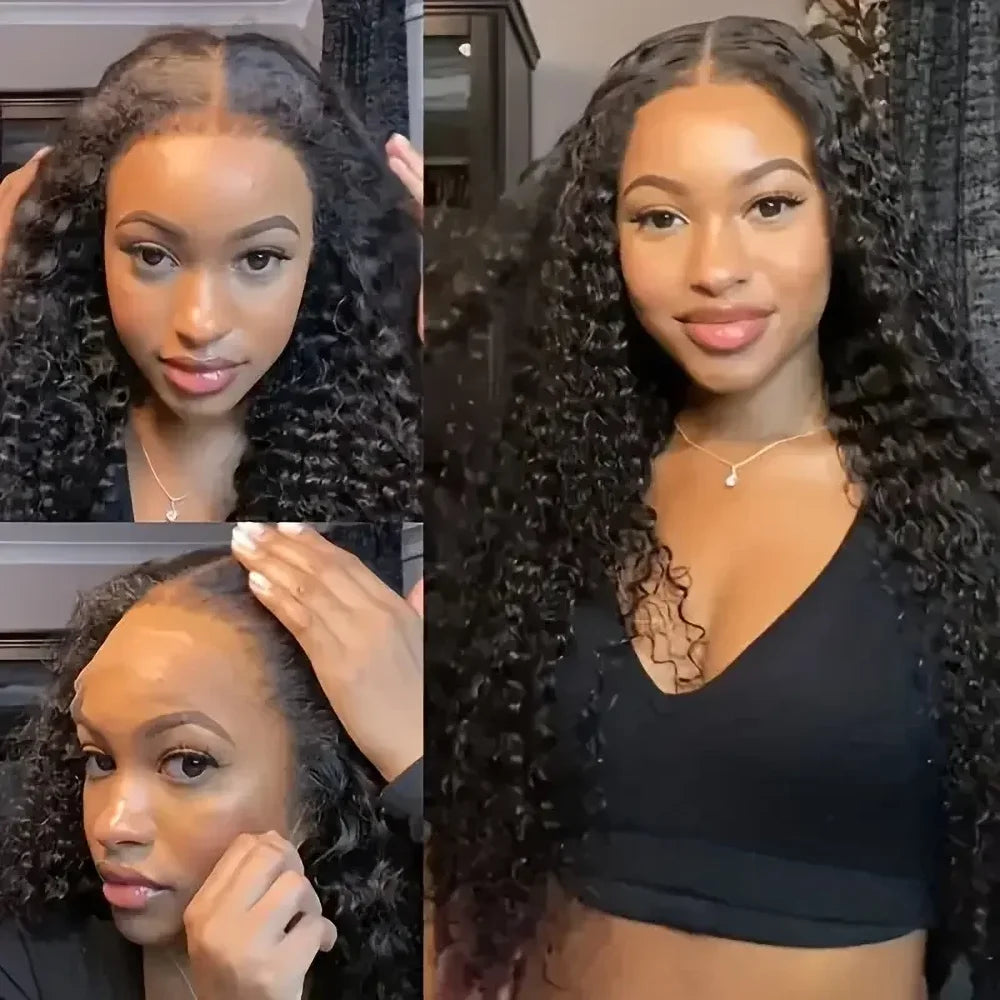 Kinky Curly Wig Human Hair Lace Front Wig Curly Wigs 13x4 Lace Frontal Wig Frontal 13x6 Lace Curly Lace Front Human Hair Wig