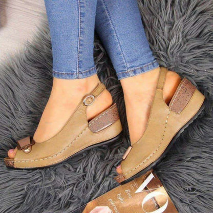 Chunky Platform Wedges Slipper  Sandals summer 2025 shoes for women Open Toe Shoes Sandals Women platform shoes