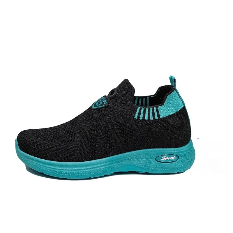Ladies Shoes 2025 Fashion Slip-on Women's Vulcanize Shoes New Color Matching Breathable Hot Sale Light Comfortable Casual Shoes