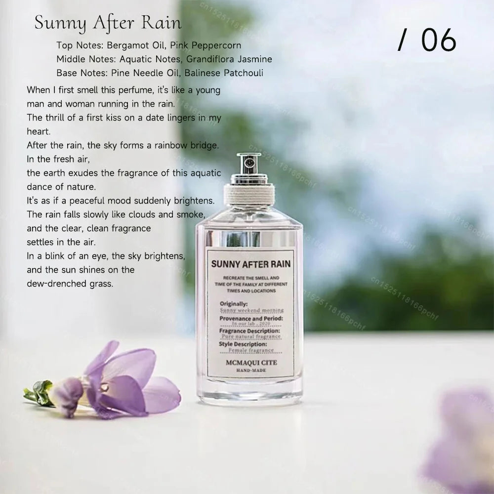 100Ml Original Perfume Long Lasting Light Woody Luxury Fragrance for Daily Eau De Parfum Spray Cologne Fragrance Women Men