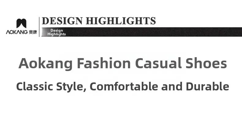 Aokang Men's nut Running oes Bla Casual Sports Sneakers Breathable Lace-Up round Toe Thi Bot for Running And Sports