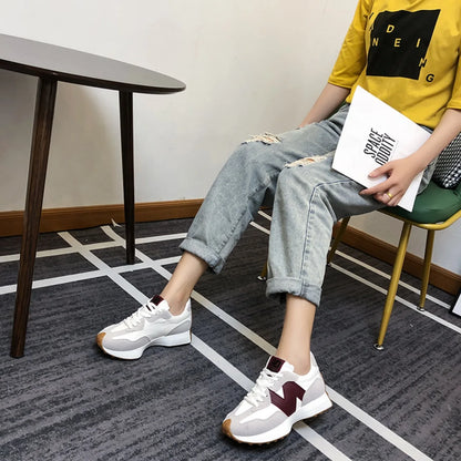 New Women's Causal Sneakers Summer Shoes Woman Fashion Breathable Lace Up Sports Shoes for Women Platform Walking Designer Shoes