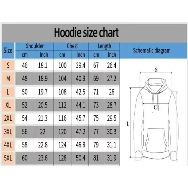 2025 New Pok É Mon Anime Hoodies for Men and Women Autumn/Winter New Y2K Harajuku Large Casual Trendy Longmen Mountain Label