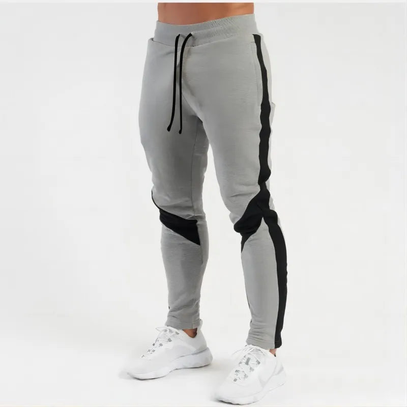 Men Fashion Quick Dry Pants Lightweight Hiking Jogging Running Trousers Breathable Workout Gym Ankle Tied Athletic Pants