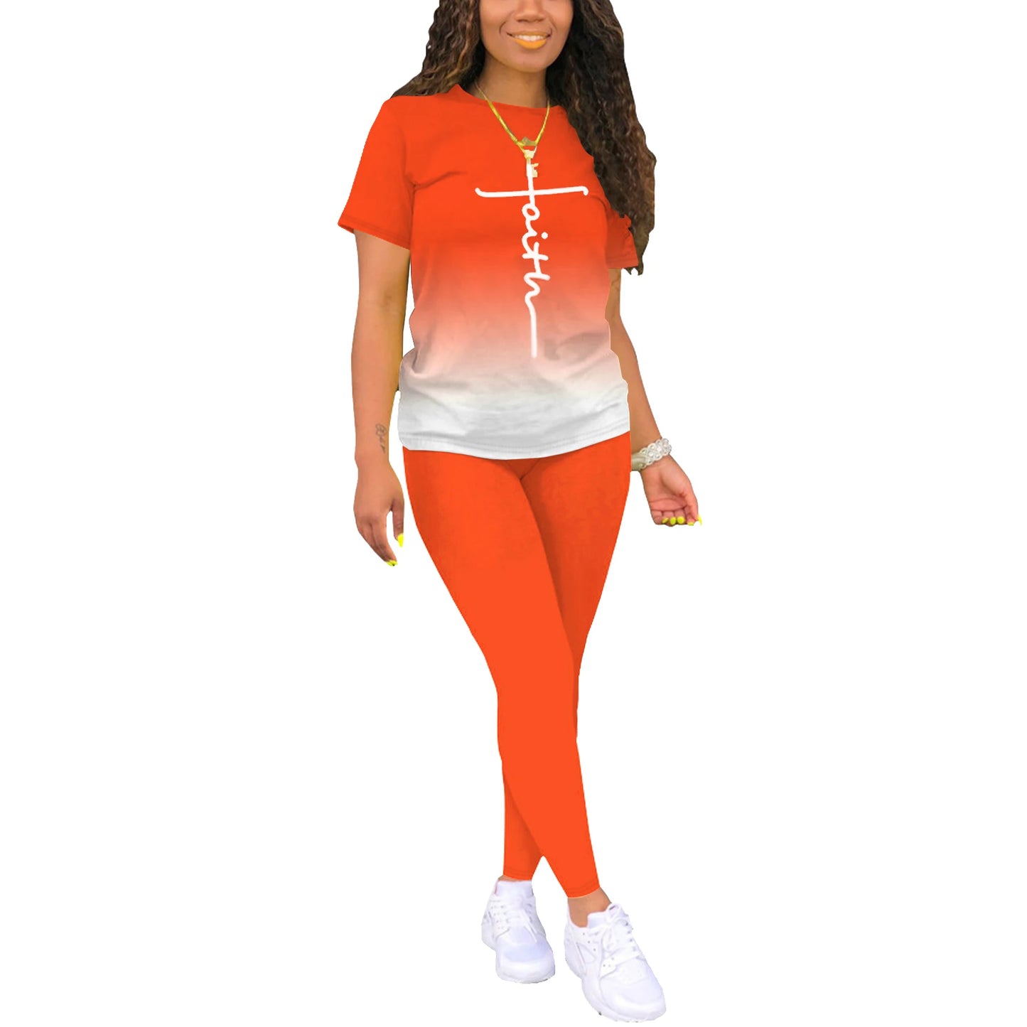 Two Piece Outfits for Women Summer Short Set 2 Piece Outfits Jogger Track Suits Sweatsuits for Women Short Sleeve