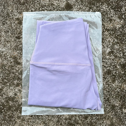 Solid Color Back Waist Pocket High Waist Yoga Legging Women Sport Cropped Pants Butter Athletic Gym Comprehensive Training Jog