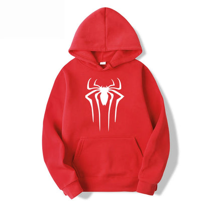 Fashion brand men's hoodie casual hoodie sportswear men's/women's top printed spider hoodie