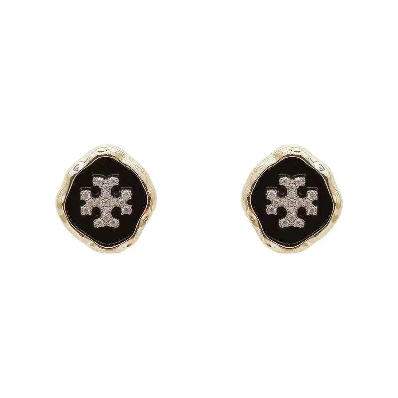 New Simple Delicate Snowflake Stud Earrings For Women 925 Silver Needle Ear Piercing Body Jewelry Daily Wear Jewelry Girls Gift