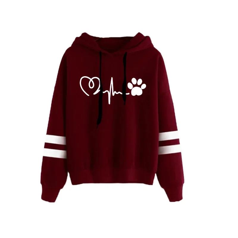 Women's Tracksuit Daily Casual Fashion Hoodies Hot Sale Single Piece Stripe Sweatshirt and Pants Comfort Outdoor Jogging Quality