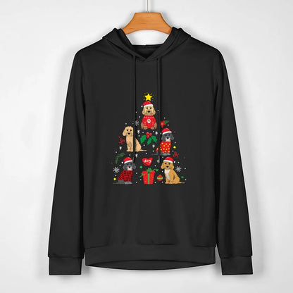 Cockapoo Christmas Ornament Tree Hoodie anime clothing autumn jacket men autumn mens designer clothes new in hoodies