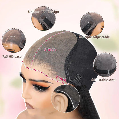 Glueless Wigs Human Hair Pre Plucked Pre Cut Loose Deep Wave Wig Lace Lace Big Wave Long Curly Hair Synthetic Headband