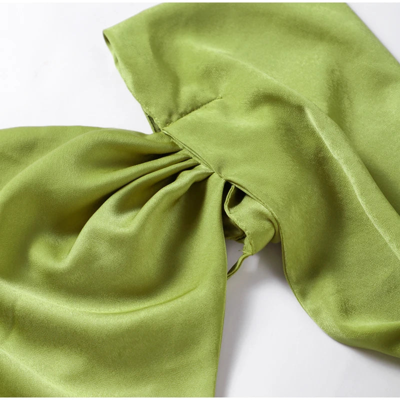 Elegant Ribbon Halter Dress Women Solid Off Shoulder Sleeveless Backless Slim Maxi Dresses 2026 Summer Autumn Party Robes Lady