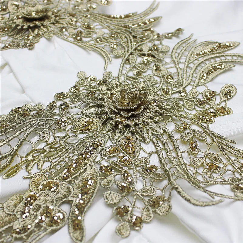 Sexy Deep V-neck Embroidery High Slit Maxi Dress Women Elegant Evening Wedding Sleeveless Backless Party Long Dresses Robe Femme