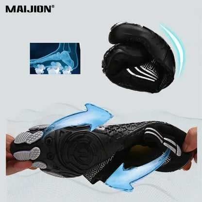 Men Women Elastic Beach Barefoot Seaside Aqua Shoe Quick-Dry Breathable Surf Wading Shoe Non Slip Upstream Swimming Water Shoe