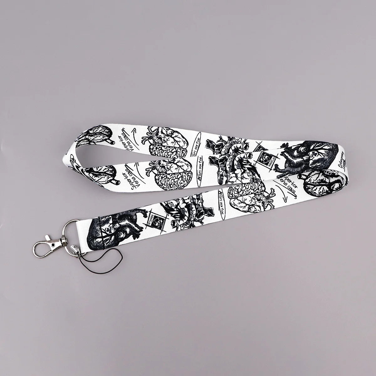 Heart Credential Holder Medical Lanyards for Key Neck Strap For Card Badge Gym Keychain Keyring Accessories Nurse Doctor Gifts