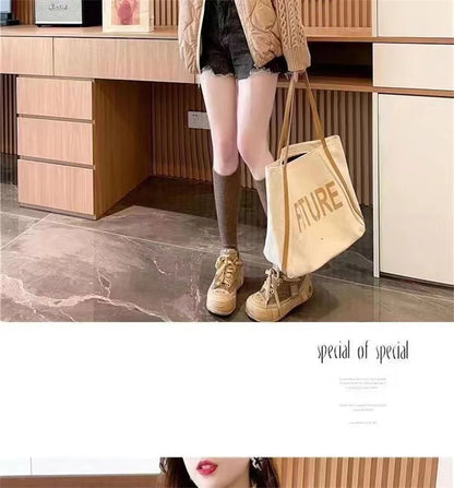 Stand Collar Sweater Sleeve Splicing Down Cotton Jacket Women Autumn Winter Warm Down Cotton Parkas 2025 New Female Fashion Coat