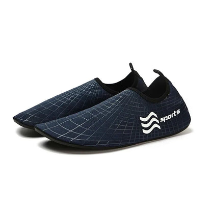 Men Women Elastic Beach Barefoot Seaside Aqua Shoe Quick-Dry Breathable Surf Wading Shoe Non Slip Upstream Swimming Water Shoe