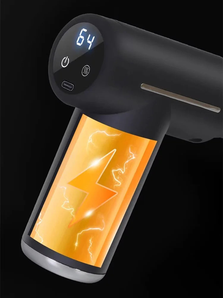 Mini Muscle Massage Gun Body Massager Deep Handheld Percussion Massager For Body Back Neck Leg Cold And Hot Compress Fascia Gun