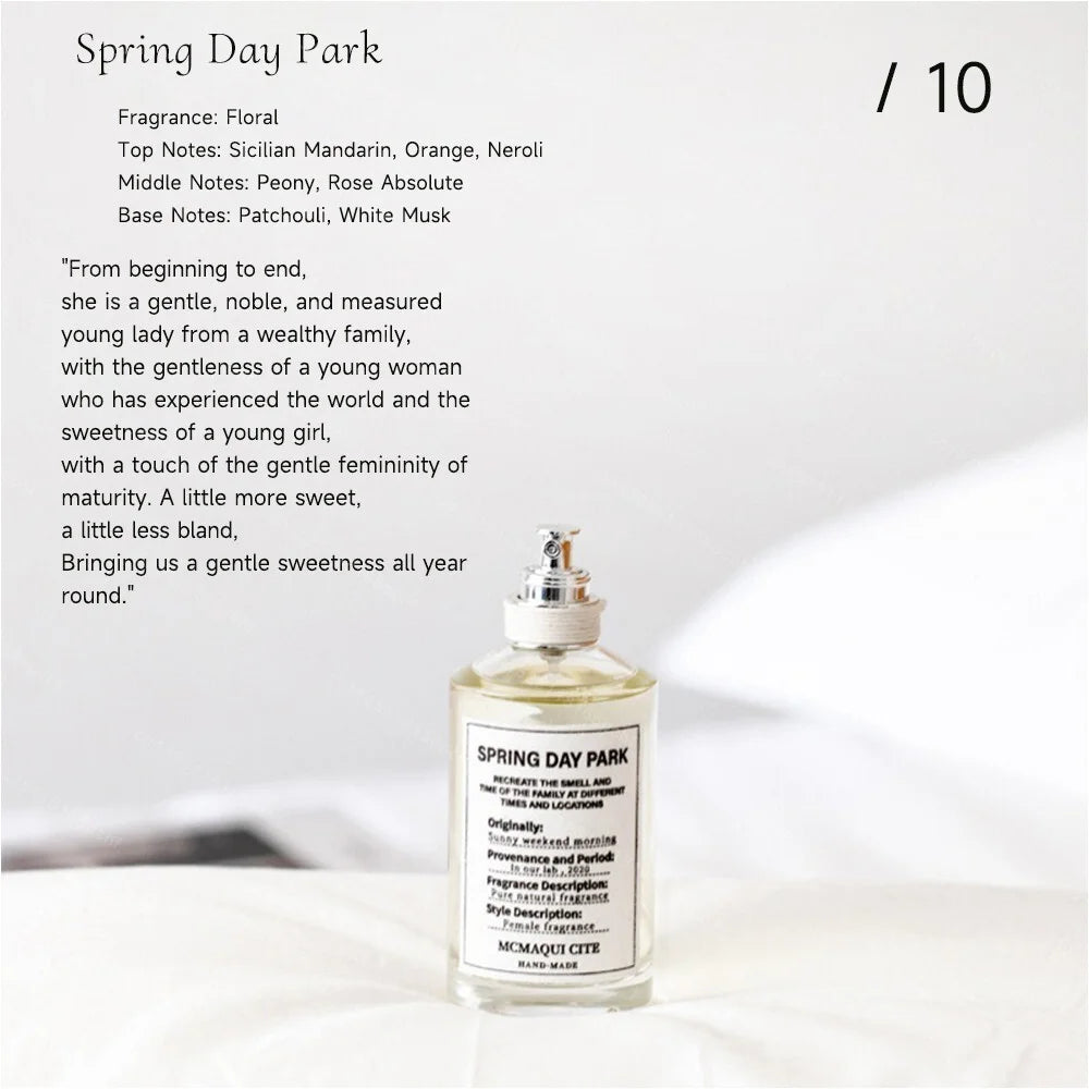 100Ml Original Perfume Long Lasting Light Woody Luxury Fragrance for Daily Eau De Parfum Spray Cologne Fragrance Women Men