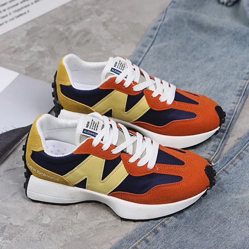 Women Casual Shoes Fashion Breathable Walking Flat Shoes Sneakers Women 2025 & 2026 Gym Vulcanized Shoes White Female Footwear