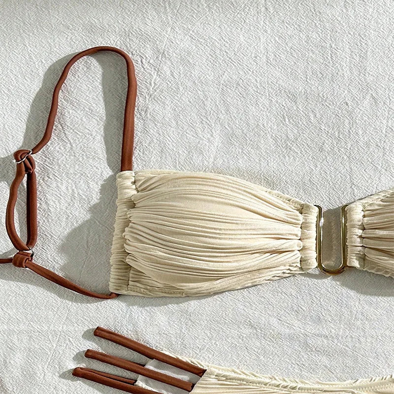 Sexy Bikinis 2025 Women's Swimwear Female Swimsuit For Swimming Wear Bathing Suits Brazilian Bikini Set Beachwear Pool Bather