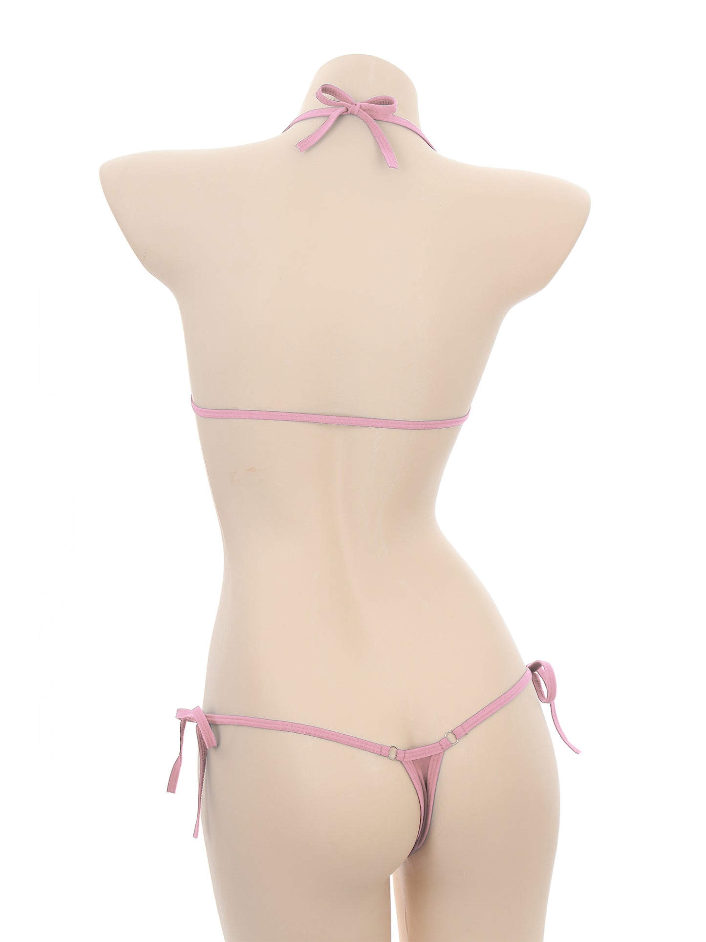 Bikini Swimsuit Outfits for Women Sexy Micro Mini Bikini Set Bandage Bra Thong Two Piece Swimwear Beachwear Bathing Suit Femme