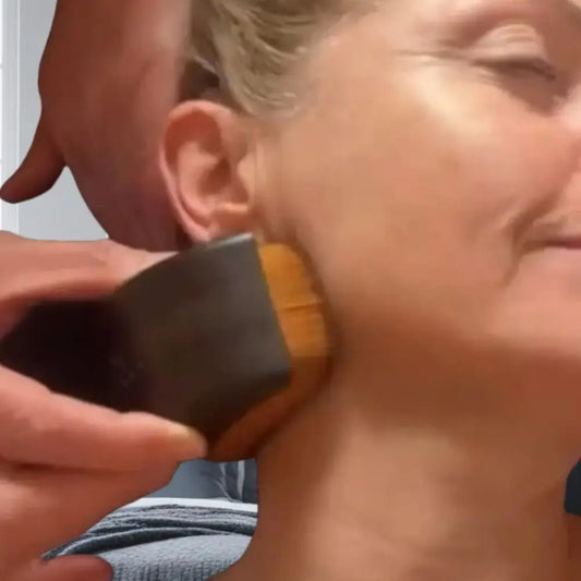 Portable Lymphatic Contour Face Brush Chin Reduce Puffiness Facial Sculpting Tool Lymphatic Drainage Face Brushs Multi-function