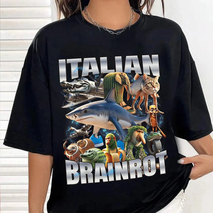 Tung Tung Tung Sahur Funny Baseball Bat Meme T-shirt Men Clothing Fashion Humor Style T Shirts Unisex Summer O-Neck Tops T Shirt